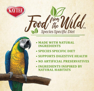 2.5 lb Kaytee Food From The Wild Macaw Food For Digestive Health