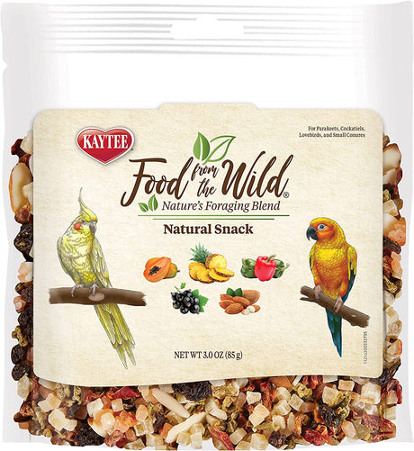 12 oz (4 x 3 oz) Kaytee Food From the Wild Natural Snack for Small Birds