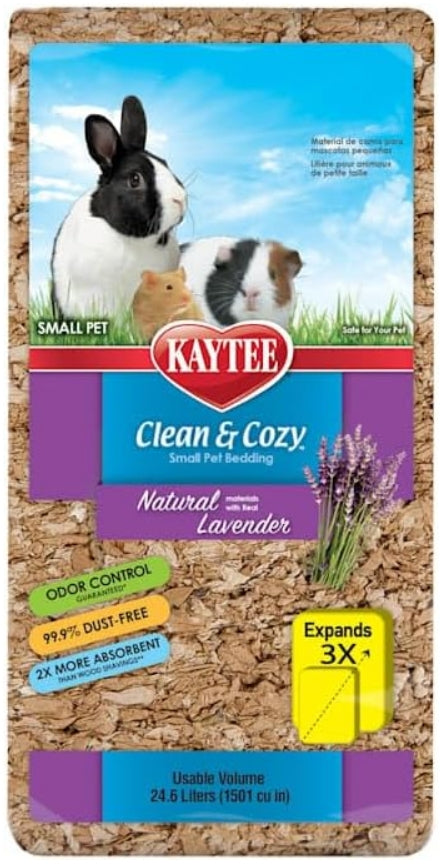 Kaytee Clean and Cozy Natural Small Pet Bedding with Lavendar - PetMountain.com