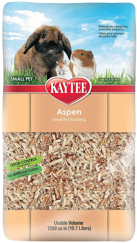 118.2 liter (6 x 19.7 L) Kaytee Aspen Small Pet Bedding and Litter