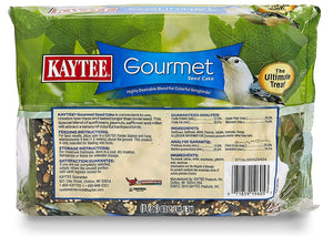12 lb (6 x 2 lb) Kaytee Gourmet Seed Cake for Songbirds