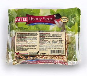 162 oz (18 x 9 oz) Kaytee Honey Seed Mini Seed Cake for Wild Birds