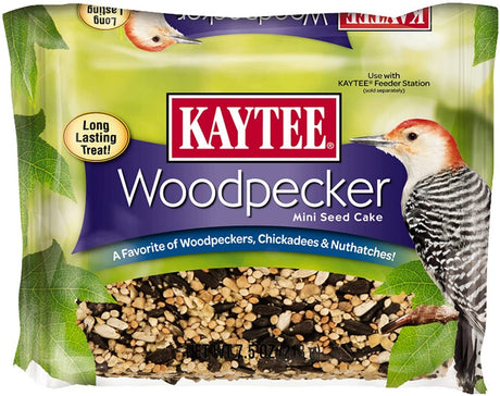 Kaytee Woodpecker Mini Honey Seed Cake For Energy Support - PetMountain.com
