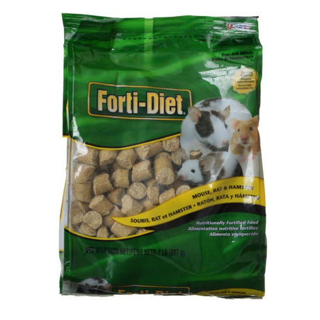 8 lb (4 x 2 lb) Kaytee Forti Diet Mouse, Rat and Hamster Food