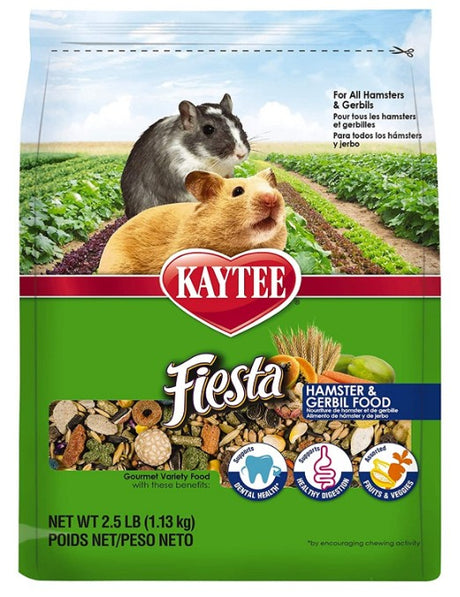 Kaytee Fiesta Hamster and Gerbil Gourmet Variety Diet - PetMountain.com