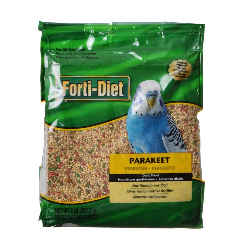 8 lb (4 x 2 lb) Kaytee Forti Diet Parakeet Food