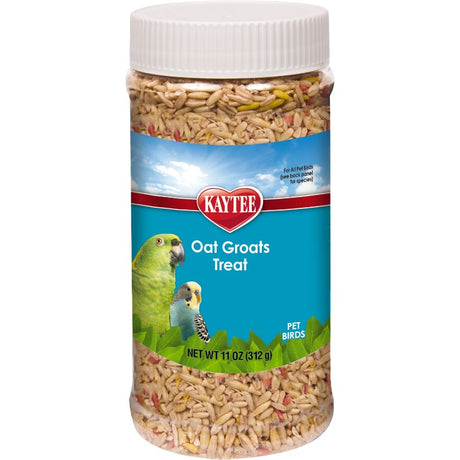 66 oz (6 x 11 oz) Kaytee Forti Diet Pro Health Oat Groats Treat for All Birds