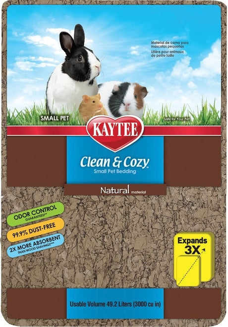Kaytee Clean and Cozy Small Pet Bedding Natural Material - PetMountain.com
