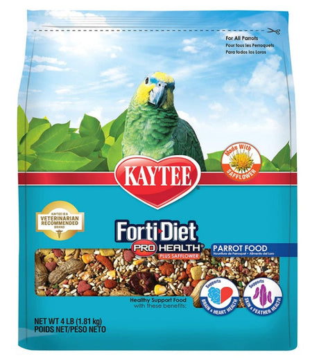 4 lb Kaytee Forti Diet Pro Health Healthy Support Diet Parrot