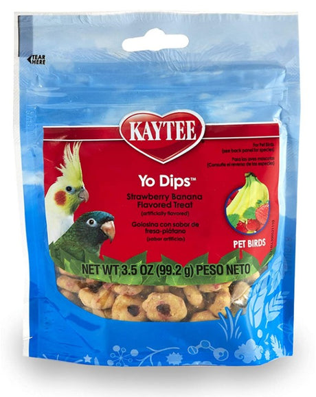 Kaytee Fiesta Yogurt Dipped Treats for Birds Strawberry/Banana - PetMountain.com