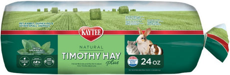 144 oz (6 x 24 oz) Kaytee Timothy Hay Plus Mint