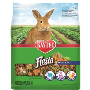 19.5 (3 x 6.5 lb) Kaytee Fiesta Gourmet Variety Diet Rabbit