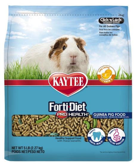 5 lb Kaytee Forti Diet Pro Health Healthy Support Diet Guinea Pig