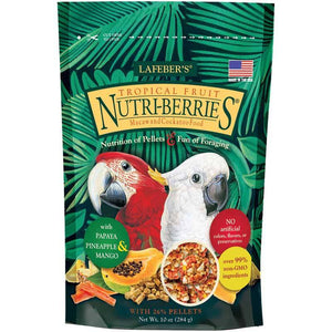 Lafeber Tropical Fruit Nutri-Berries Macaw and Cockatoo Food