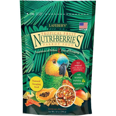 Lafeber Tropical Fruit Nutri-Berries Parrot Food - PetMountain.com