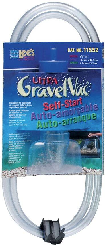 Lees Ultra Gravel Vac Self Start With Wide Mouth Nozzle - PetMountain.com