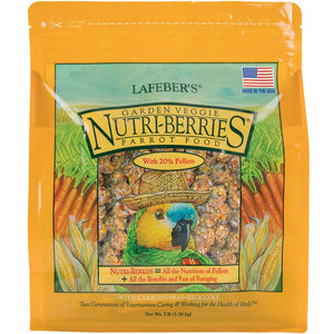 Lafeber Garden Veggie Nutri-Berries Parrot Food - PetMountain.com