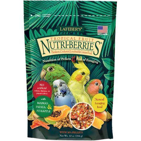 Lafeber Tropical Fruit Nutri-Berries Parakeet, Cockatiel and Conure Food - PetMountain.com