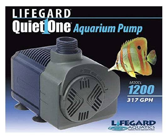 Lifegard Aquatics Quiet One Pro Series Aquarium Pump - PetMountain.com