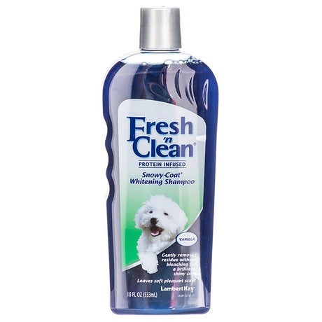Fresh n Clean Snowy Coat Whitening Shampoo Sweet Vanilla Scent - PetMountain.com