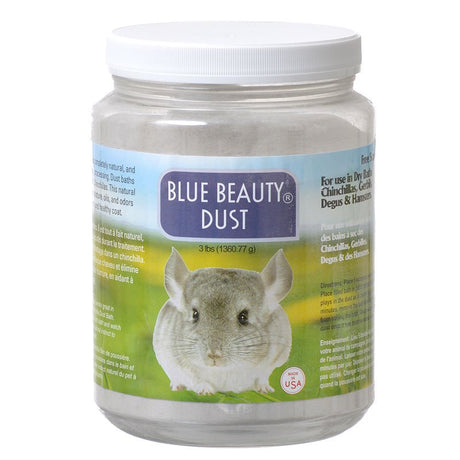 9 lb (3 x 3 lb) Lixit Blue Beauty Dust for Chinchillas