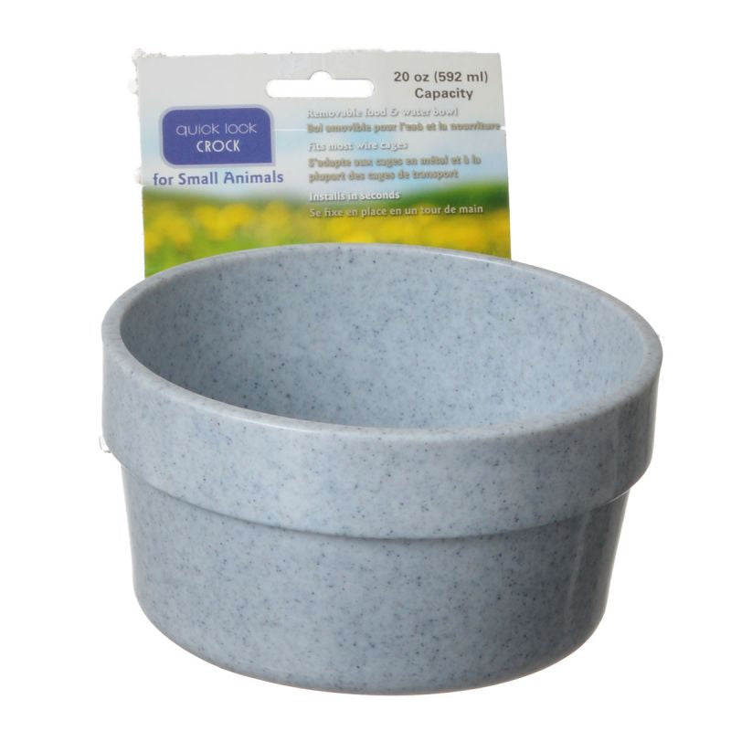 180 oz (9 x 20 oz) Lixit Quick-Lock Crock Granite