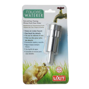 5 count Lixit Faucet Waterer Goes On Water Faucet for Fresh Clean Water for Dogs