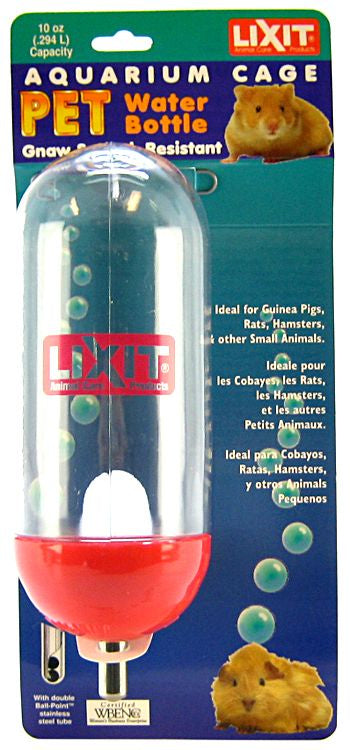 10 oz - 1 count Lixit Aquarium Cage Water Bottle