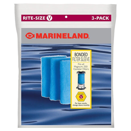 18 count (6 x 3 ct) Marineland Rite-Size V Bonded Filter Sleeve