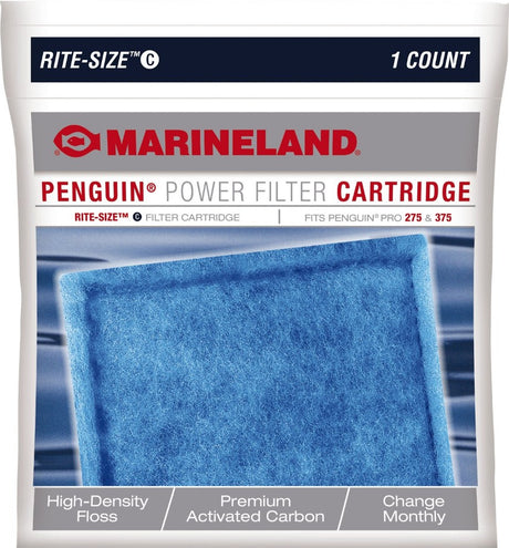 12 count (12 x 1 ct) Marineland Penguin Power Filter Cartridge Rite-Size C