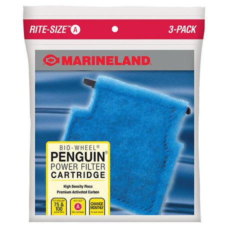 3 count Marineland Rite-Size A Cartridge (Penguin 99B, 100B and Mini)