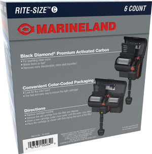 6 count Marineland Penguin Power Filter Cartridge Rite-Size C