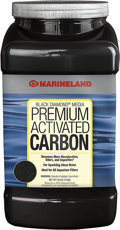 40 oz Marineland Black Diamond Media Premium Activated Carbon