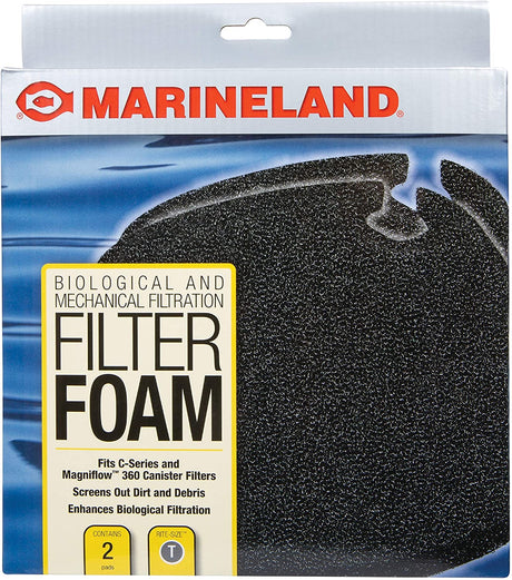 Marineland Rite Size T Filter Foam for Magniflow and C-Series Filters - PetMountain.com