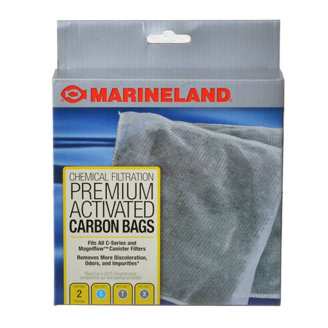 24 count (12 x 2 ct) Marineland Rite-Size Premium Activated Carbon Bags for All Magniflow and C-Series Canister Filters