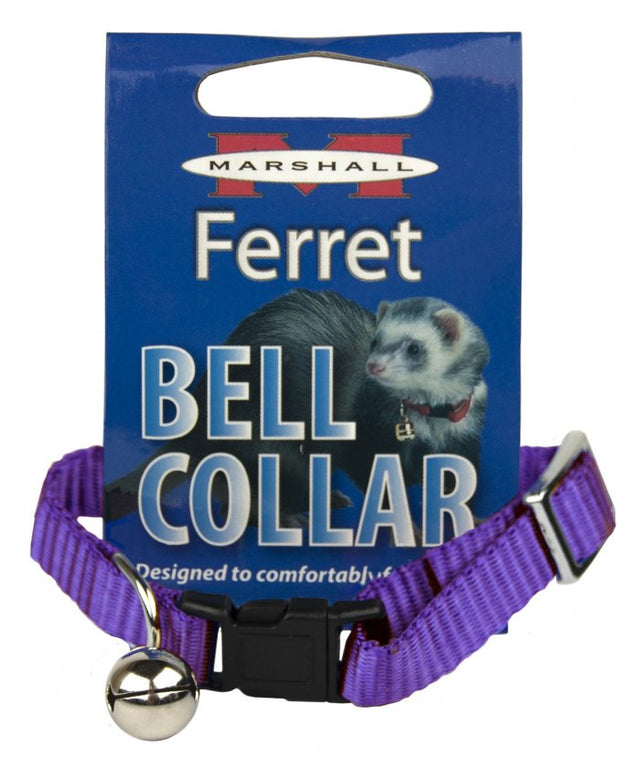 Marshall Ferret Bell Collar Purple - PetMountain.com