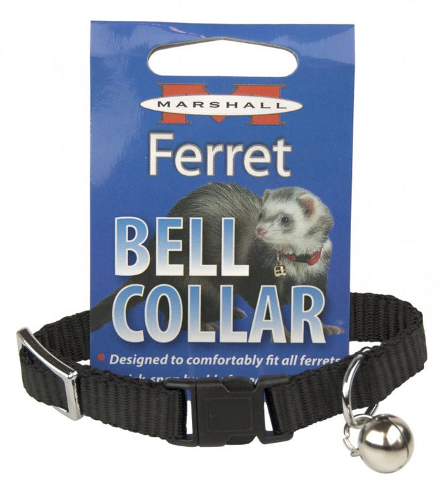 Marshall Ferret Bell Collar Black - PetMountain.com