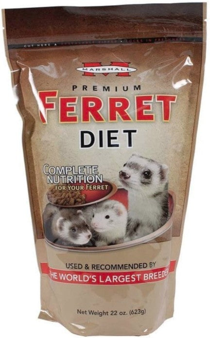 Marshall Premium Ferret Diet Complete Nutrition for Your Ferret - PetMountain.com