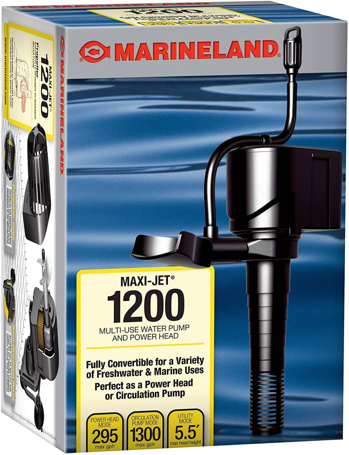 Marineland Maxi Jet Water Pump and Powerhead for Aquariums - PetMountain.com