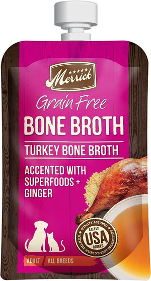 Merrick Grain Free Bone Broth Turkey Recipe - PetMountain.com
