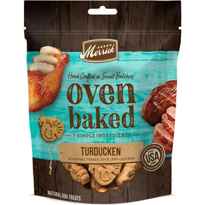 99 oz (9 x 11 oz) Merrick Oven Baked Turducken Dog Treats
