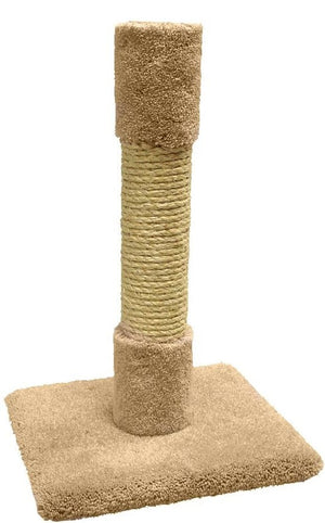 North American Classy Kitty Decorator Cat Scratching Post Carpet and Sisal Assorted Colors - PetMountain.com