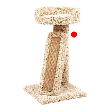 North American Kitty Nap and Scratch Pedestal Bed Post - PetMountain.com