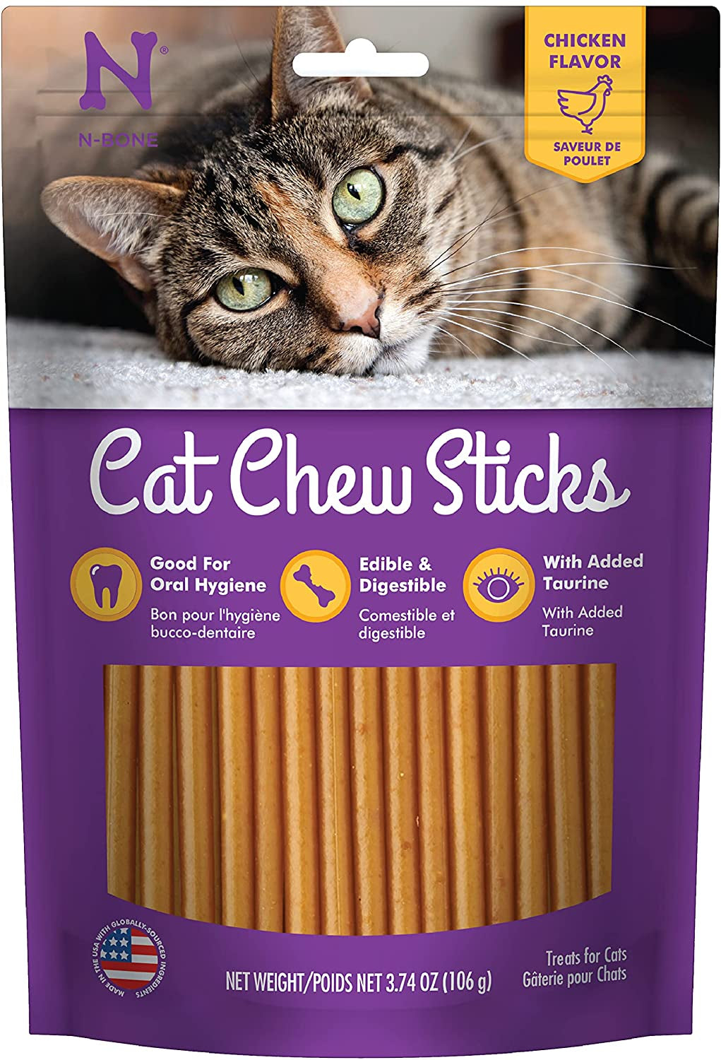 N-Bone Cat Chew Treats Chicken Flavor - PetMountain.com