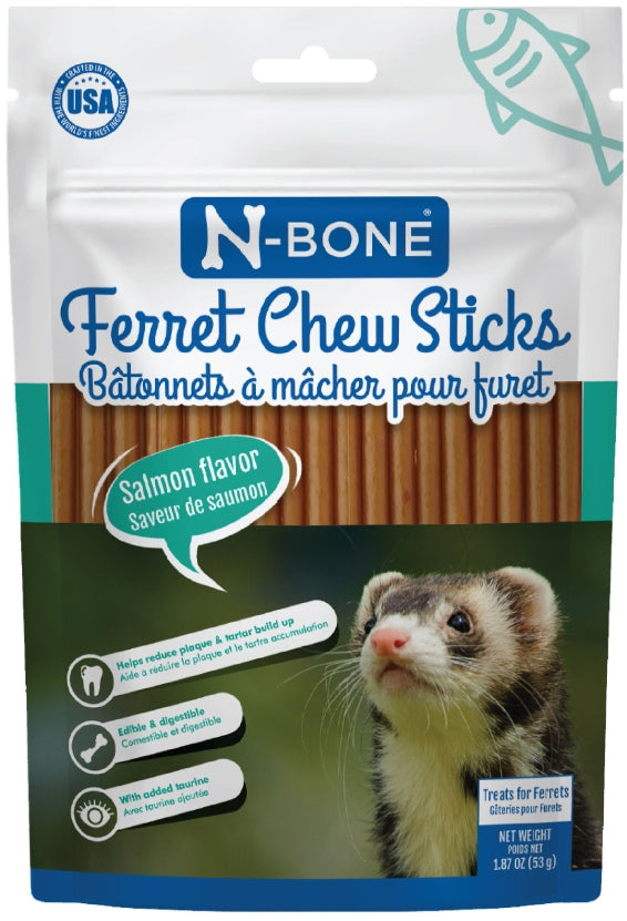 N-Bone Ferret Chew Sticks Salmon Flavor - PetMountain.com