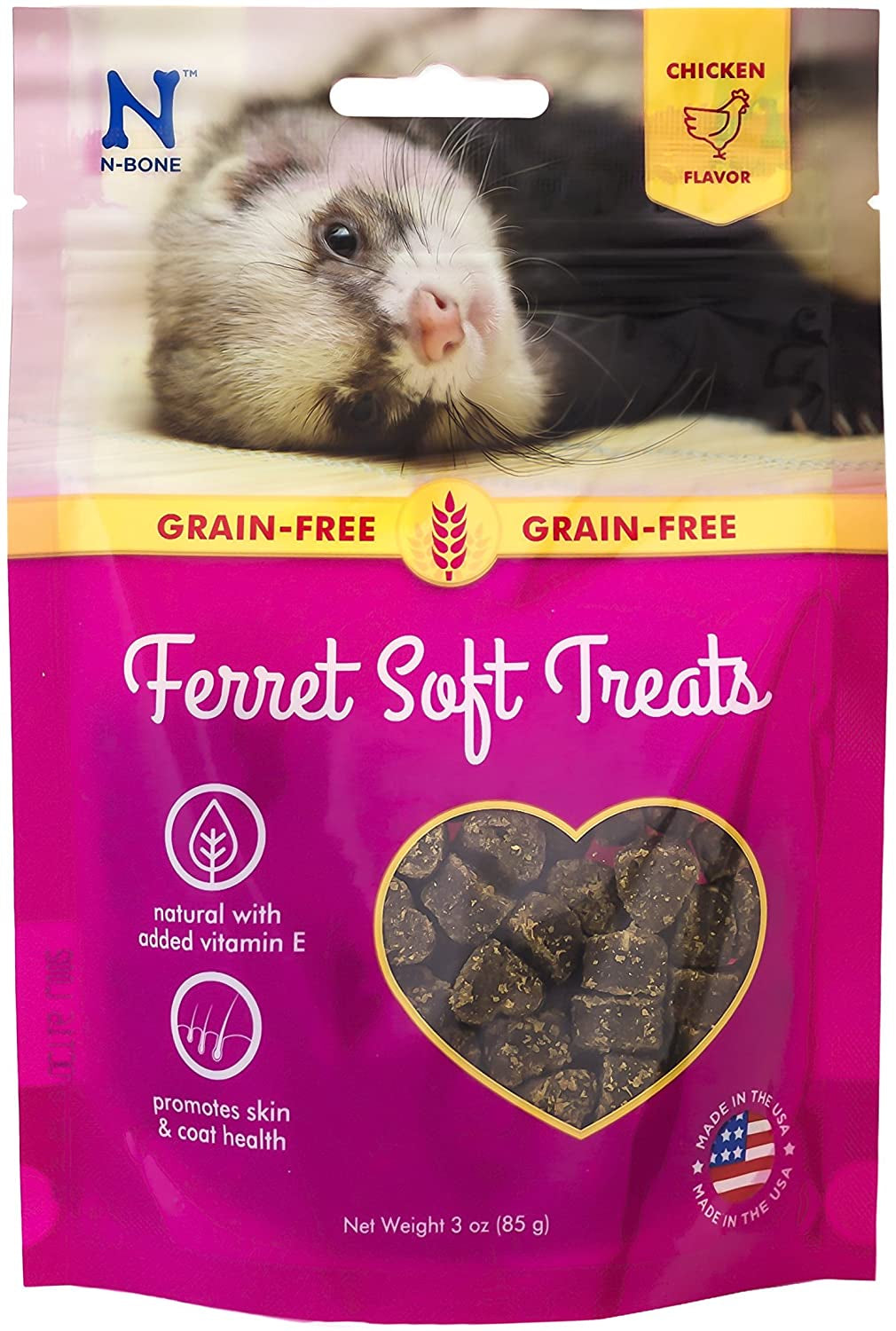 N-Bone Ferret Soft Treats Chicken Flavor - PetMountain.com