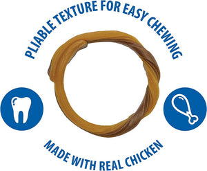 N-Bone Senior Dental Rings Chicken Flavor - PetMountain.com