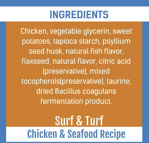 Get Naked Digestive Health Biteables Soft Cat Treats Surf and Turf Flavor - PetMountain.com
