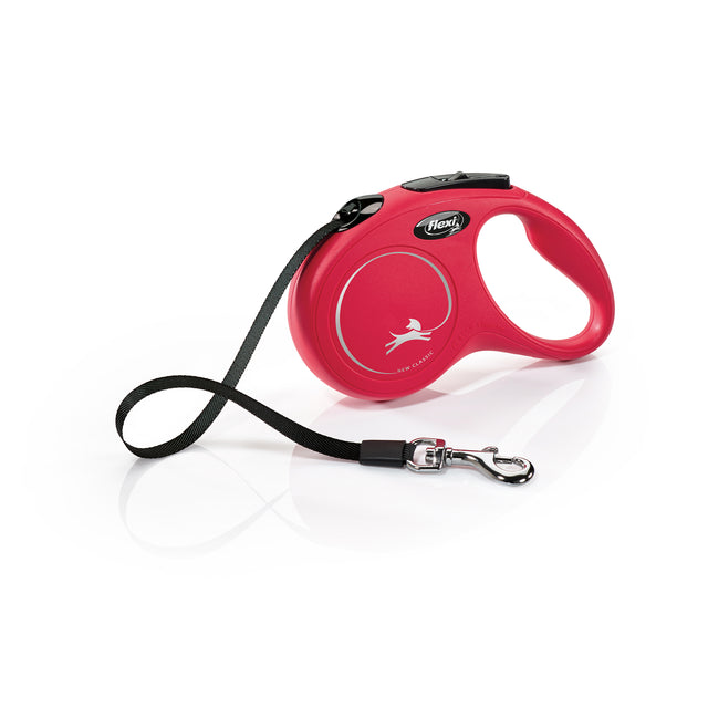 X-Small - 10' long Flexi Classic Red Retractable Dog Leash
