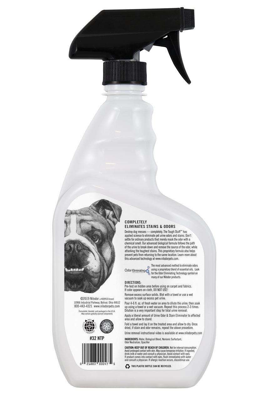 Nilodor Tough Stuff Urine Odor & Stain Eliminator for Dogs - PetMountain.com